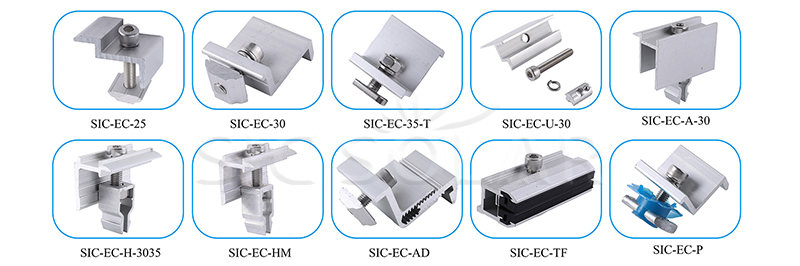 Kẹp cuối: người bảo vệ ổn định cho việc lắp đặt tấm pin mặt trời
