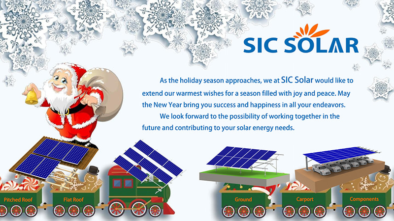 SIC Solar chúc bạn một Giáng sinh vui vẻ và một năm mới hạnh phúc
