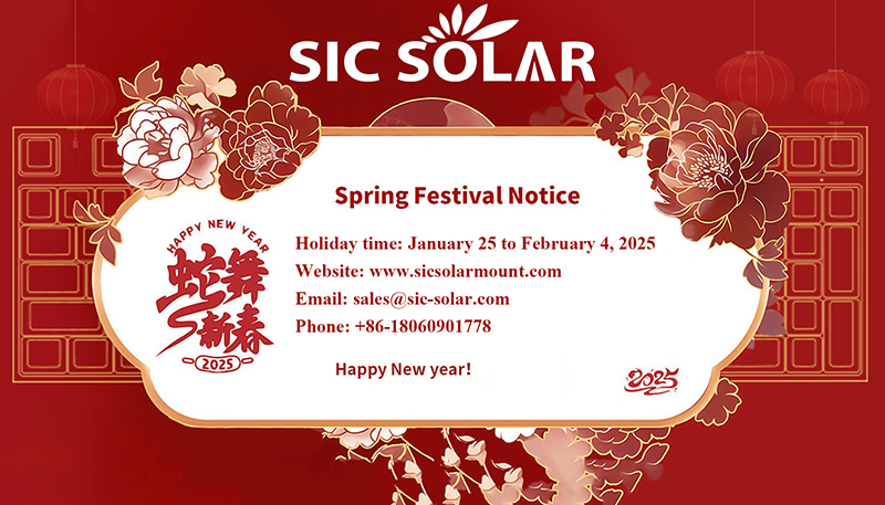 Thông báo kỳ nghỉ lễ hội mùa xuân SIC Solar 2025