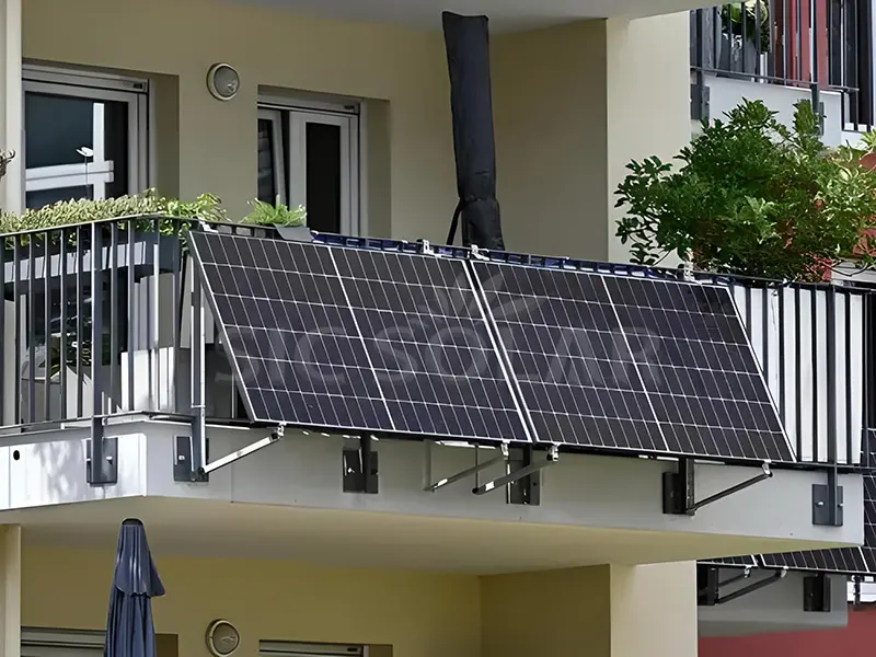 Ban công 2KW Giá đỡ năng lượng mặt trời dễ dàng ở Ireland