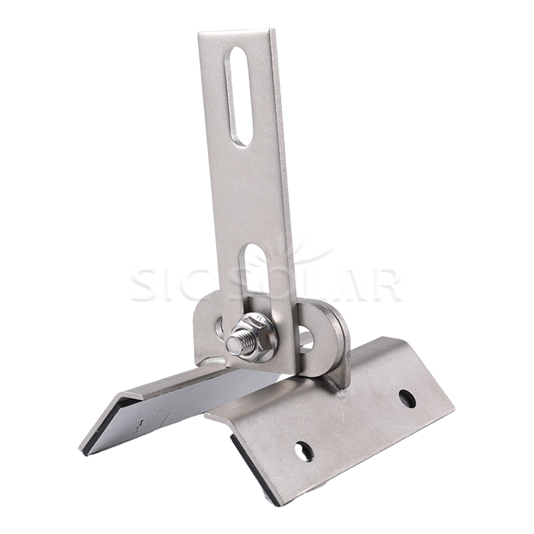 Điều chỉnh kẹp pin mặt trời bằng thiếc hình thang có thể điều chỉnh