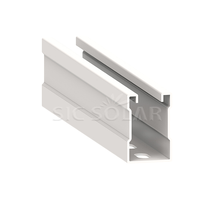 Đường ray gắn năng lượng mặt trời bằng thép C