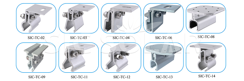 Metal Roofing Solar Clamps