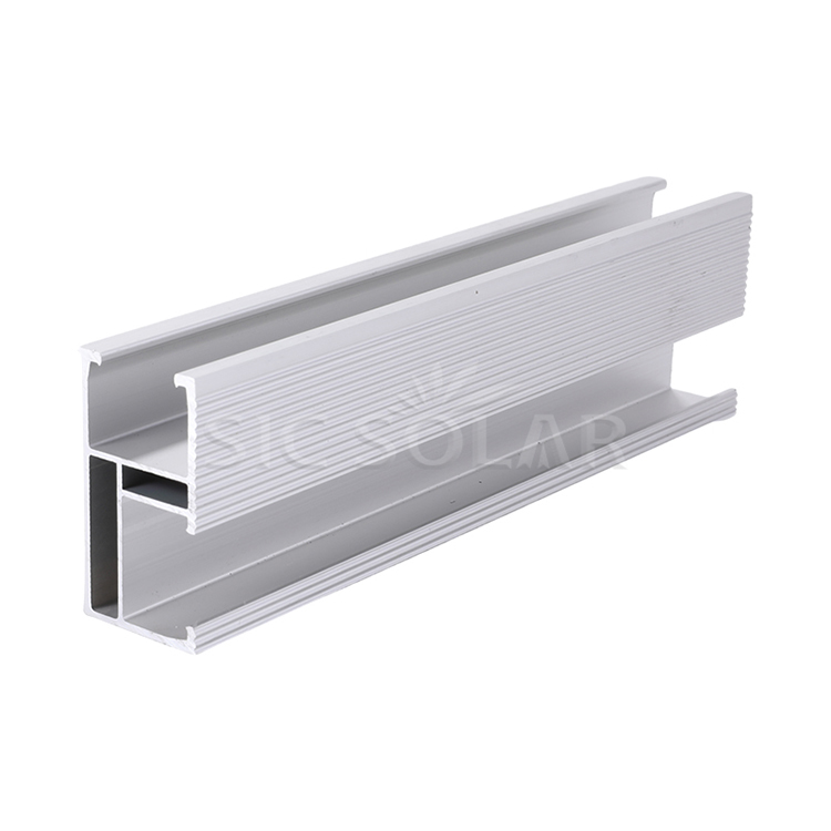 Đường ray nhôm khung năng lượng mặt trời